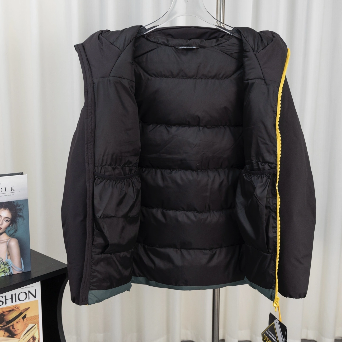 wg.luxury-- 1r3t5ryx Down jacket white goose down 2colour item: E-F431J2023-2
